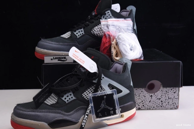 Cheap 4 White Jordan x Bred Air CV9388-001 Off Retro 0725